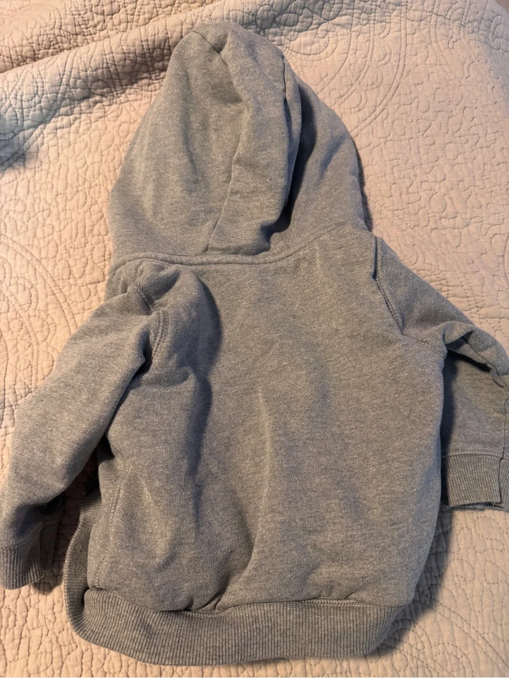 Carter’s zip-up jacket (fuzzy inside) 18M